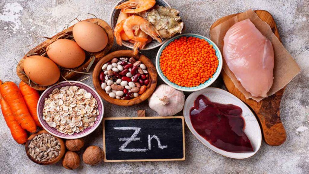 مواد غذایی حاوی زینک